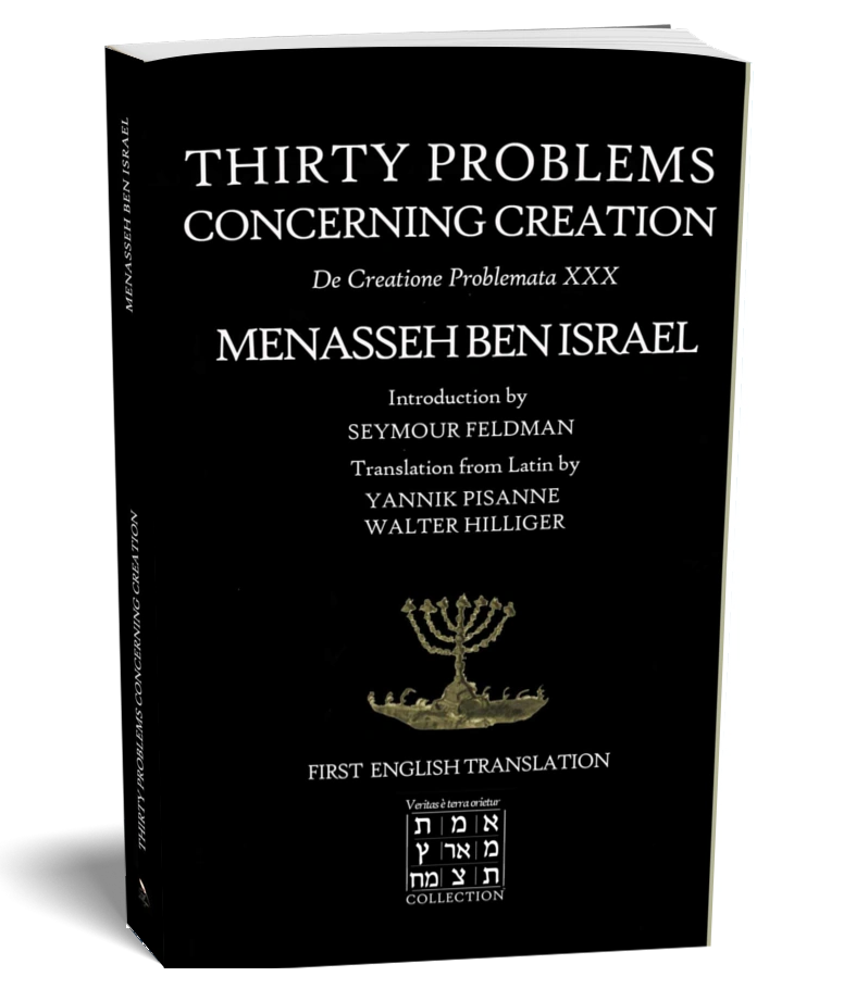Book cover: Thirty Problems Concerning Creation: De Creatione Problemata XXX, by Menasseh Ben Israel