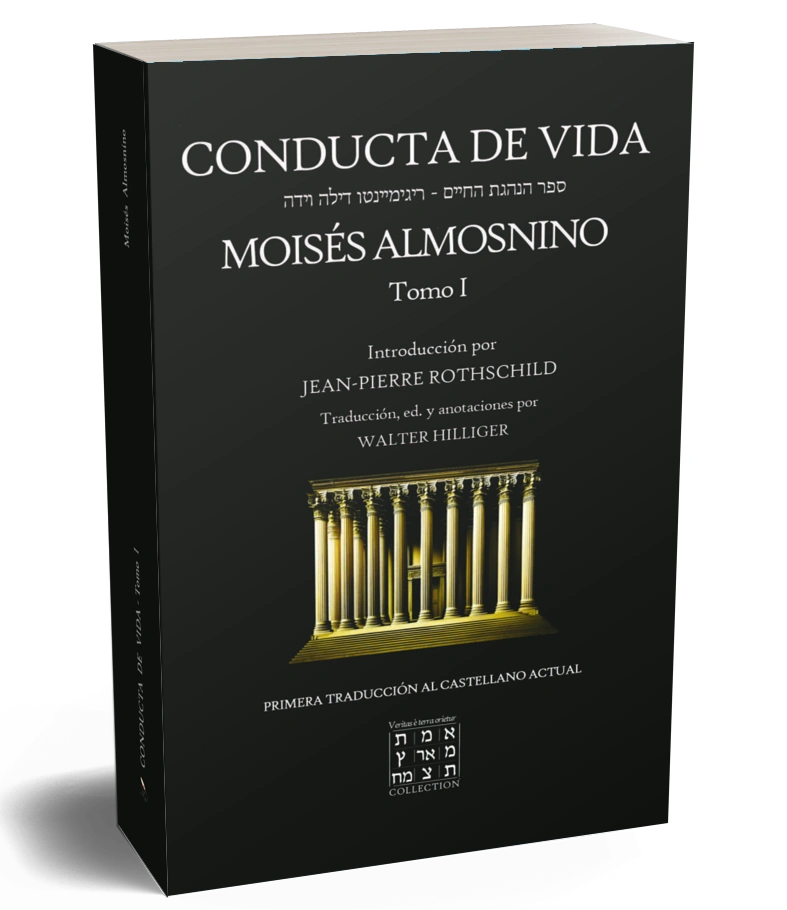 Portada: Conducta de Vida – Tomo 1, de Moisés Almosnino