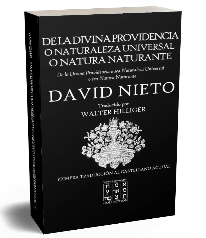 Portada: De la Divina Providencia o Naturaleza Universal o Natura Naturante, de R. David Nieto